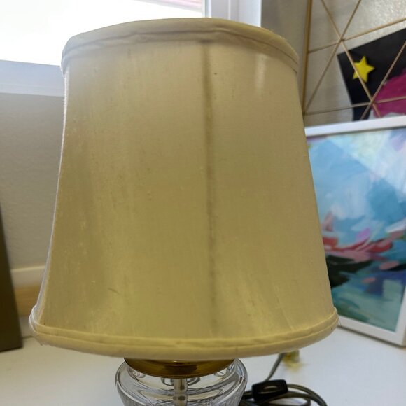 Beautiful WATERFORD Crystal Lamp and Lamp Shade! - Picture 2 of 6